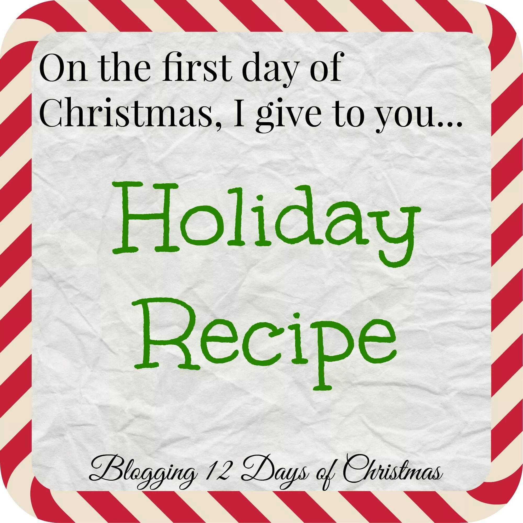 Day 1 of Blogging Christmas