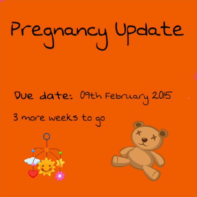 Pregnancy Update – 37 weeks