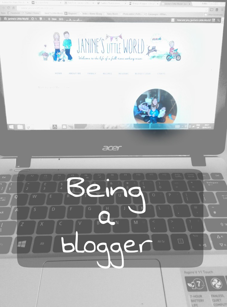 Being a Blogger