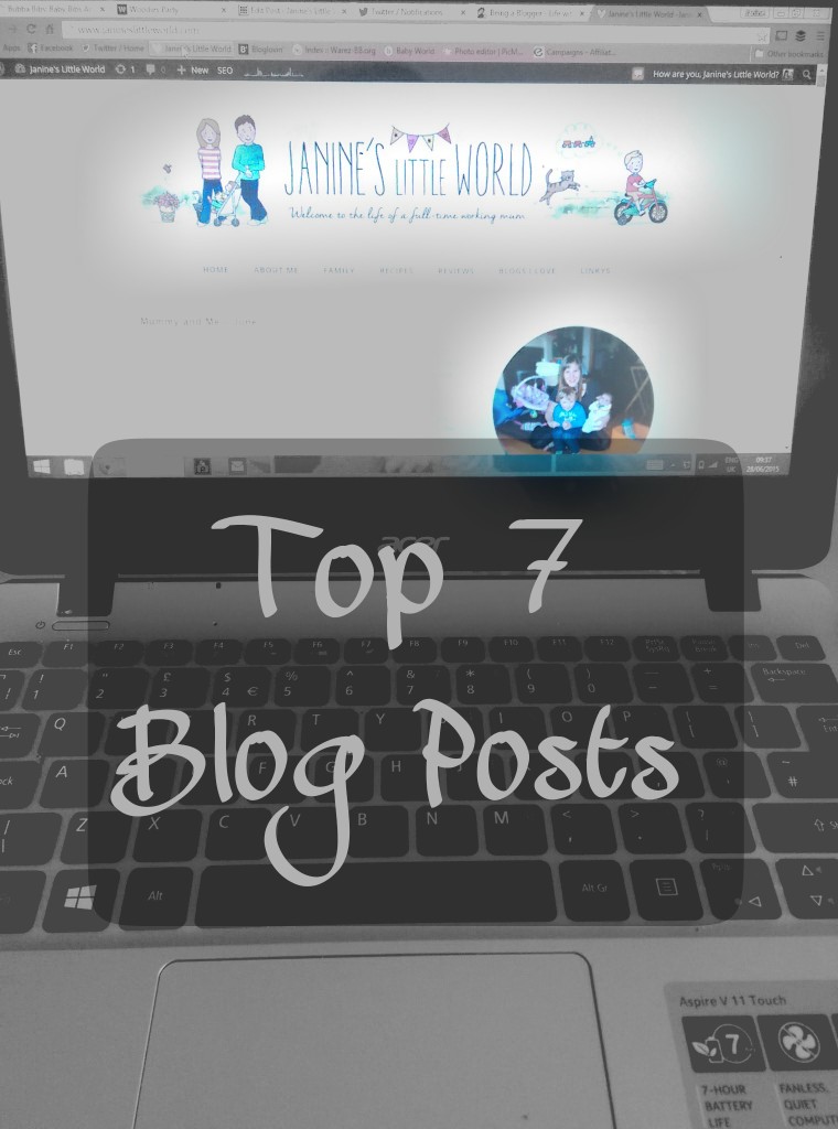 My Top 7 Blog Posts