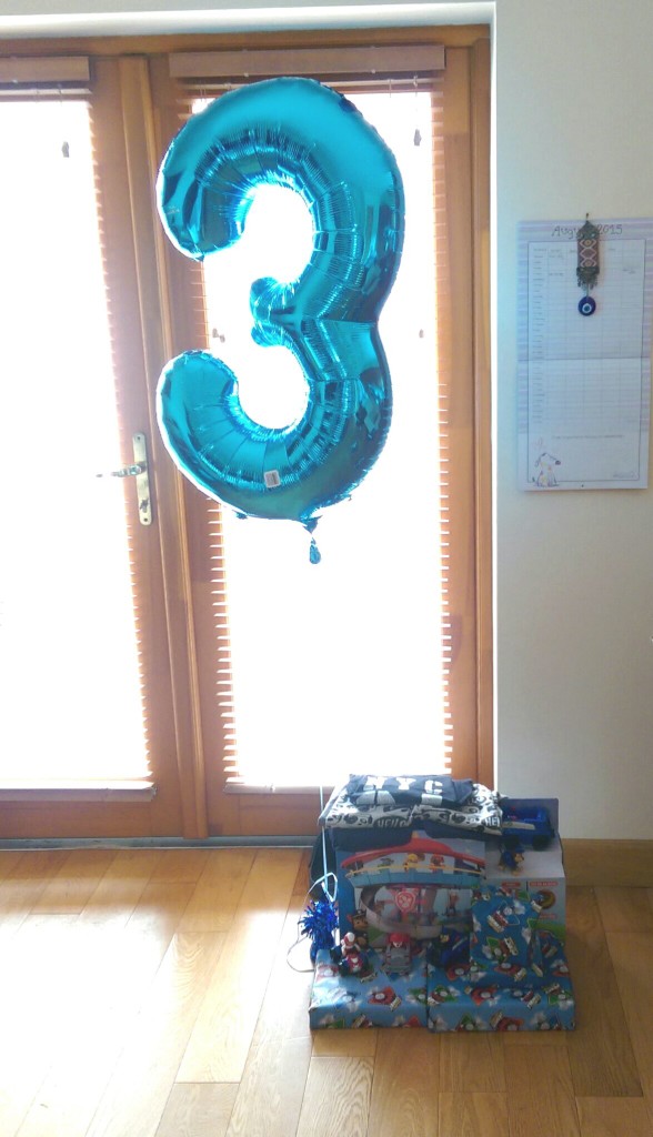 Matthew turned 3