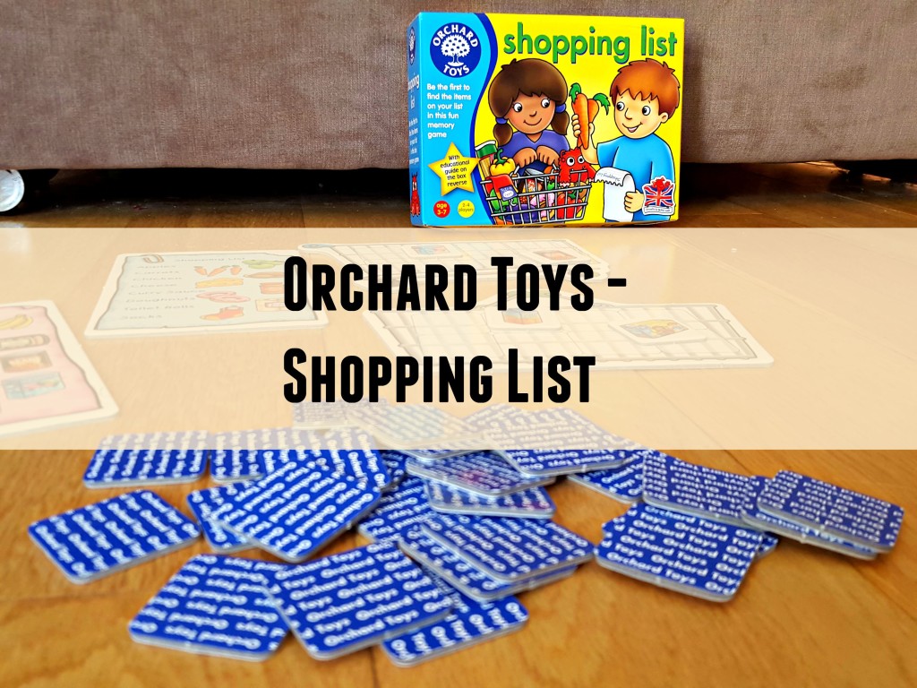 Shopping List Game by Orchard Toys + Giveaway