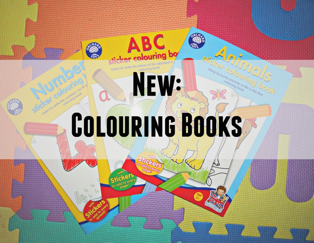 Introducing the new Colouring Books by Orchard Toys