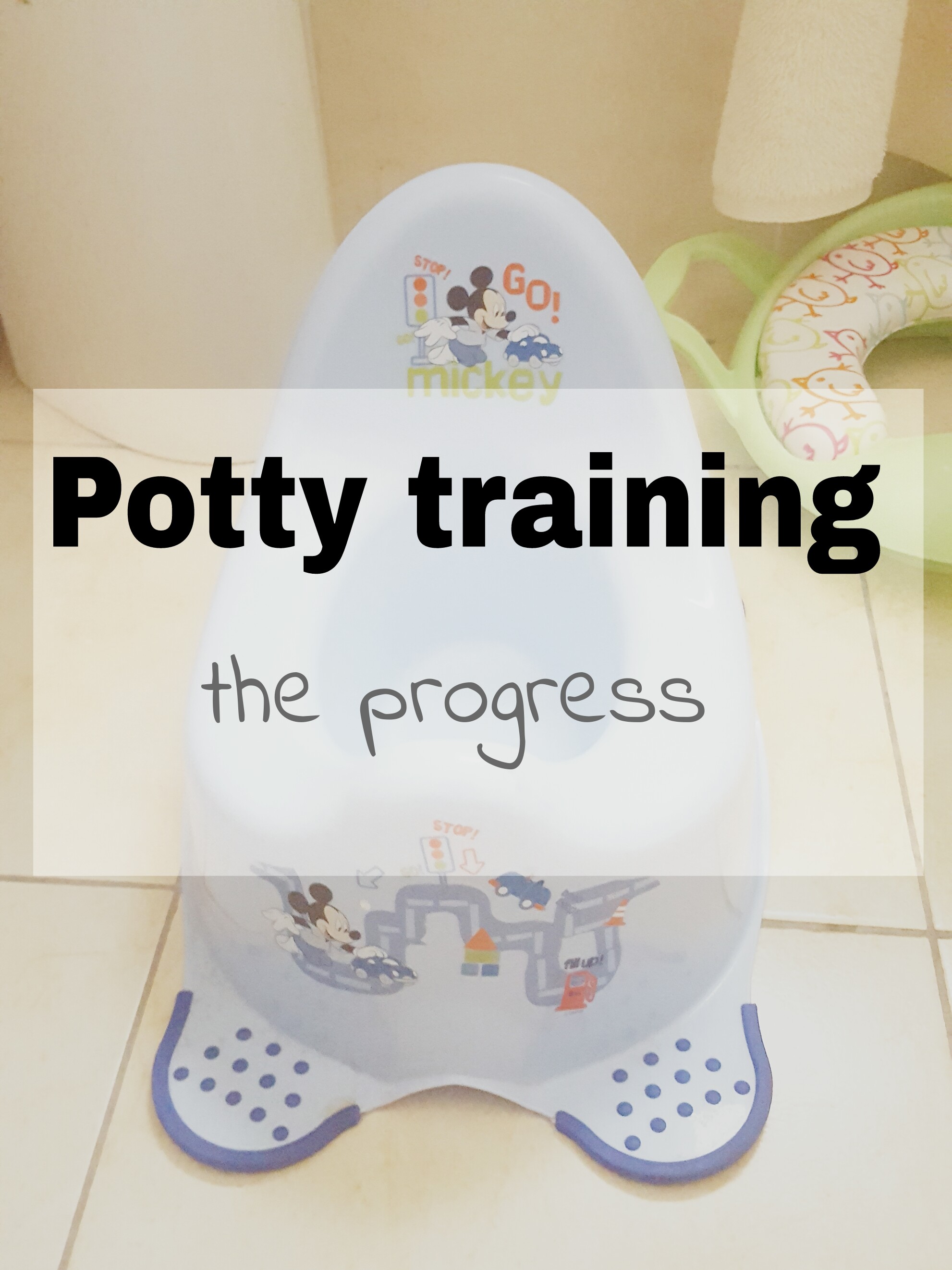 Potty Training – Our Progress so far