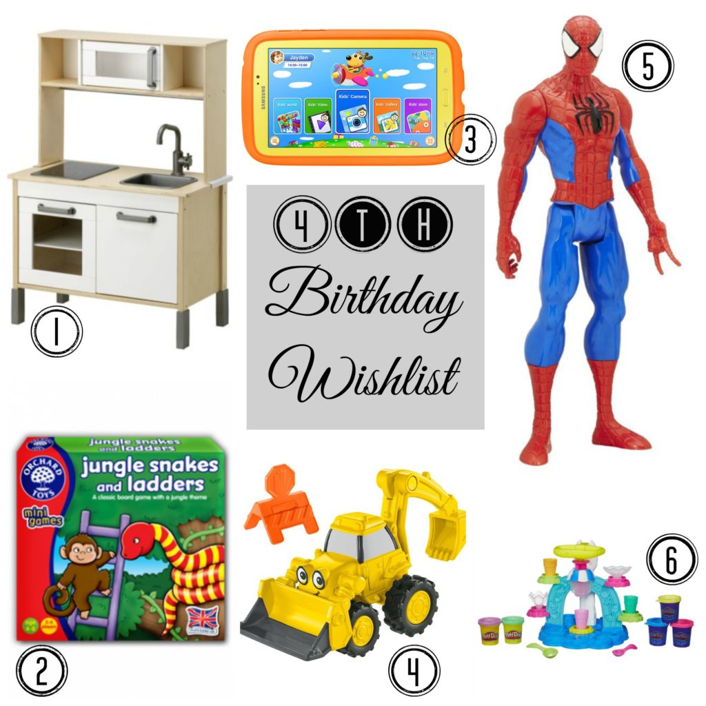 4th Birthday Gift Ideas