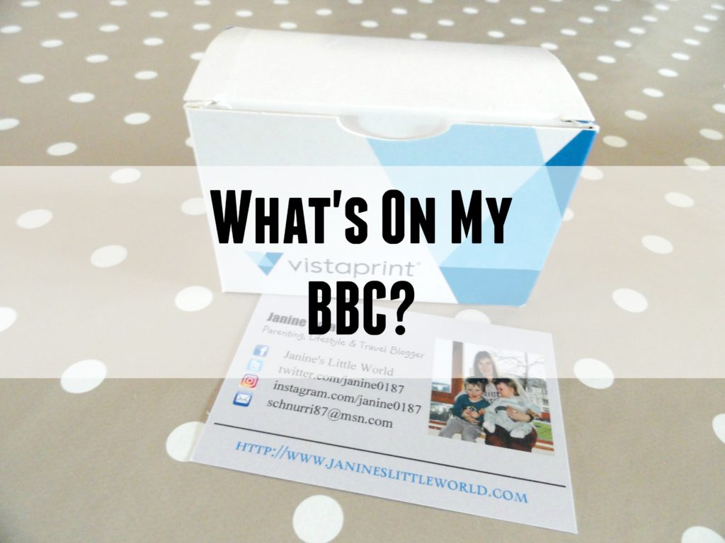 What Is On My BBC {Blogger Business Card}?