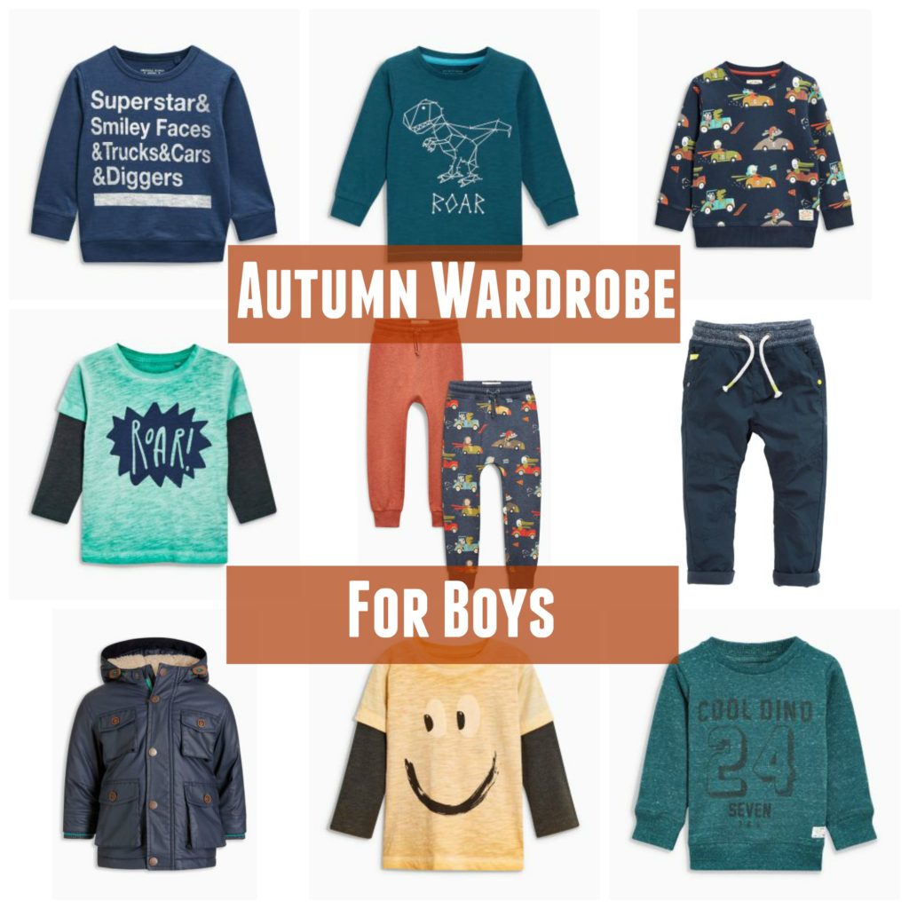 Autumn Wardrobe For Boys - Janine's Little World