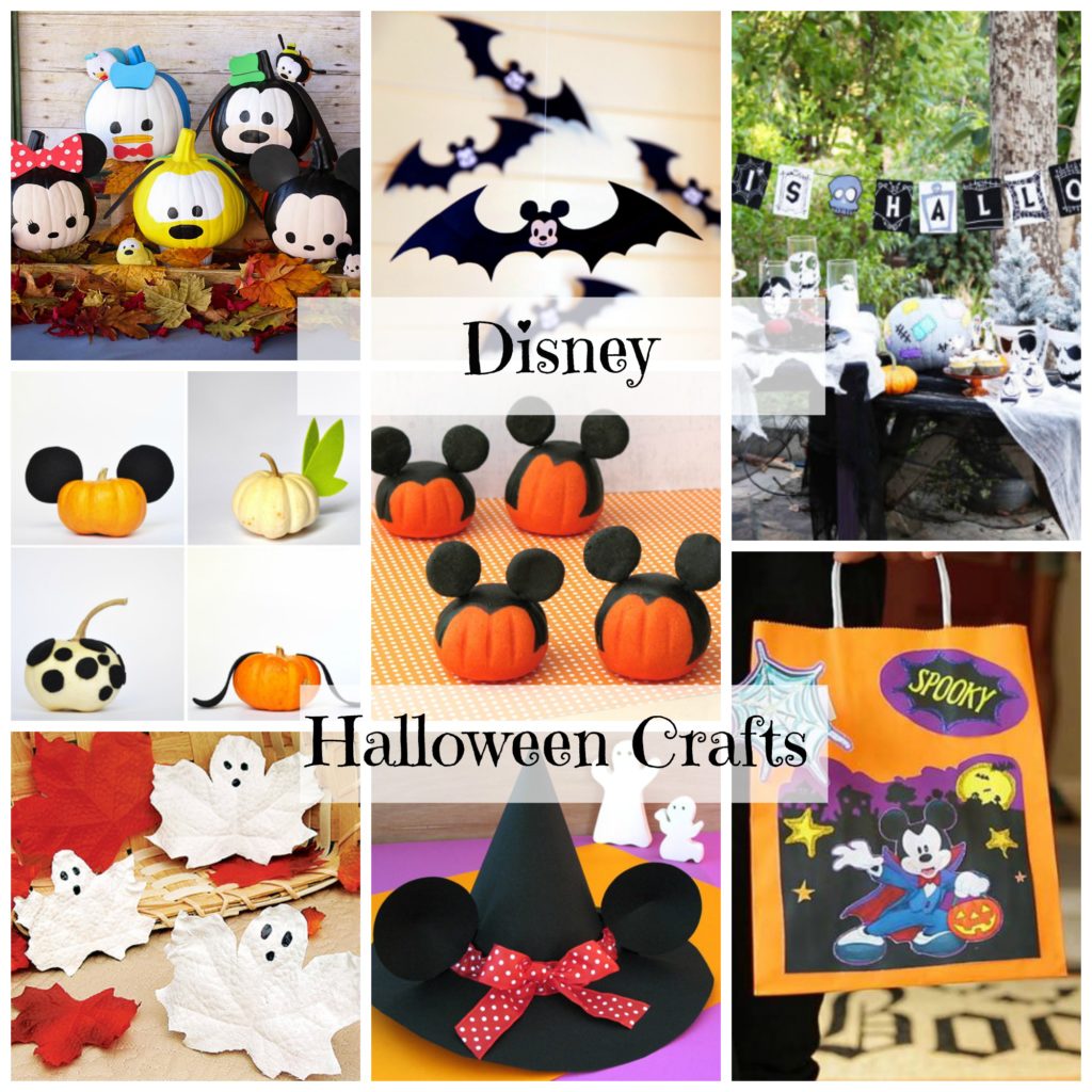 8 Disney Inspired Halloween Crafts
