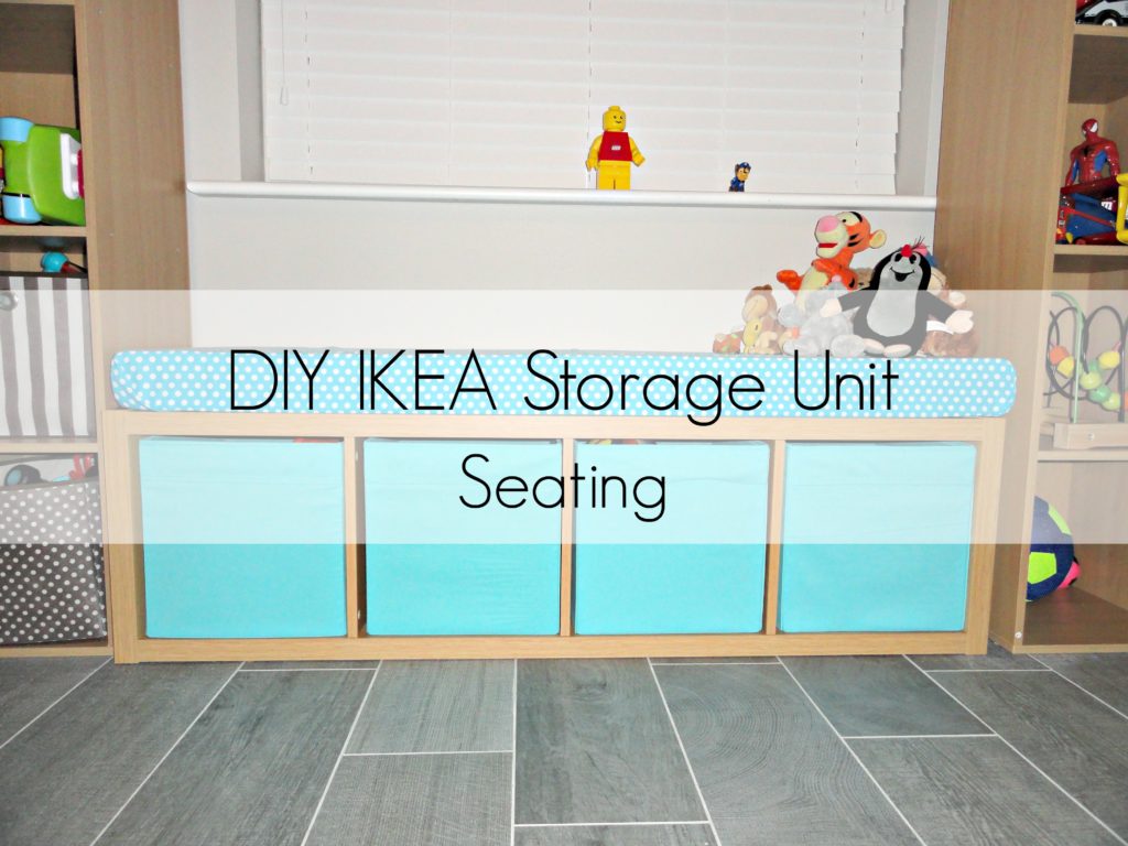 DIY IKEA Storage Unit Seating