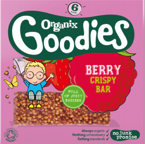 Organix Goodies Launches New Crispy Bars