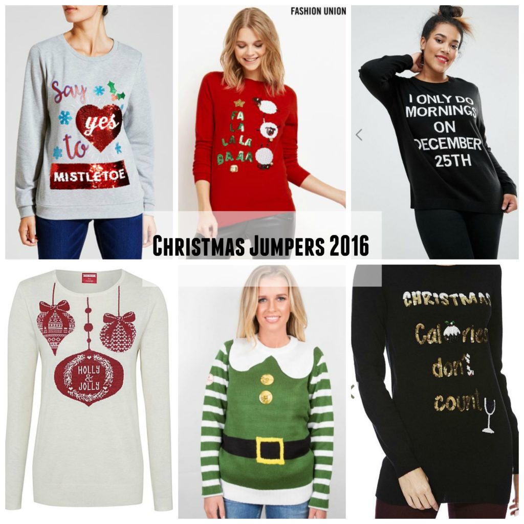 My Top 6 Christmas Jumpers 2016